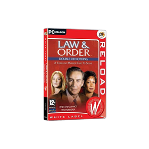 Law & Order - Double or Nothing (PC CD) A thrilling case to solve RELOAD PC CD-ROM