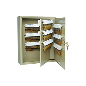 Steelmaster MMF Unitag Locking Key Storage Cabinet 200 Keys Sand - PLEASE READ