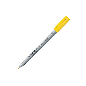 Staedtler Lumocolor Non-Permanent Refillable 315-1 M  Medium Marker (Yellow,1  mm)
