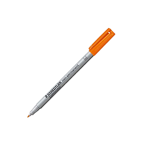 Staedtler Lumocolor Non-Permanent Refillable 315-4 M  Medium Marker (Orange,1  mm)