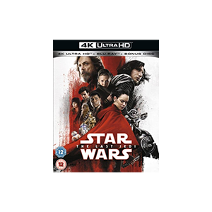 Star Wars The Last Jedi 4k UHD HD DVD 2d Blu-ray 2017